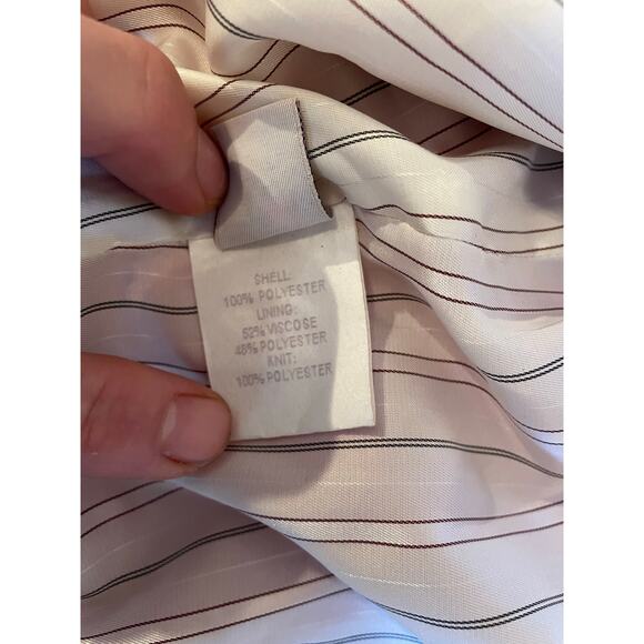 Maus & Hoffman Red Varsity Bomber Jacket Men’s M Made in USA Classic Style - Picture 12 of 13